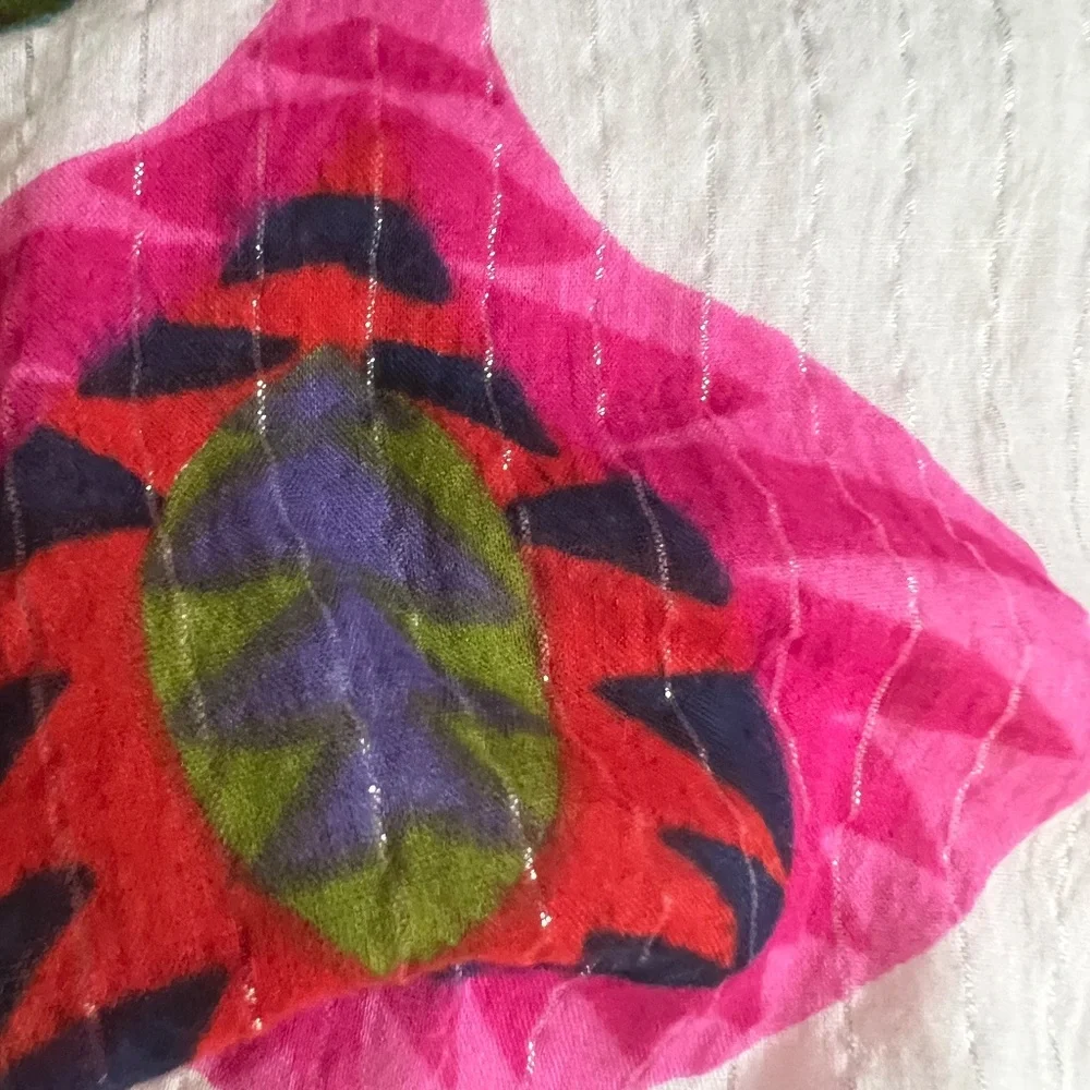 Rare DESIGUAL Mapuche Colorful Boho Strappy Floral Maxi Sundress-MEDIUM/SZ 40 - Picture 7 of 14